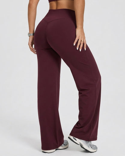 Pantalon Palazzo Baggy Mujer Tiro Alto Calidad Pro -A344