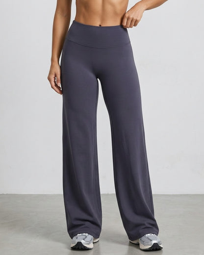 Pantalon Palazzo Baggy Mujer Tiro Alto Calidad Pro -A344