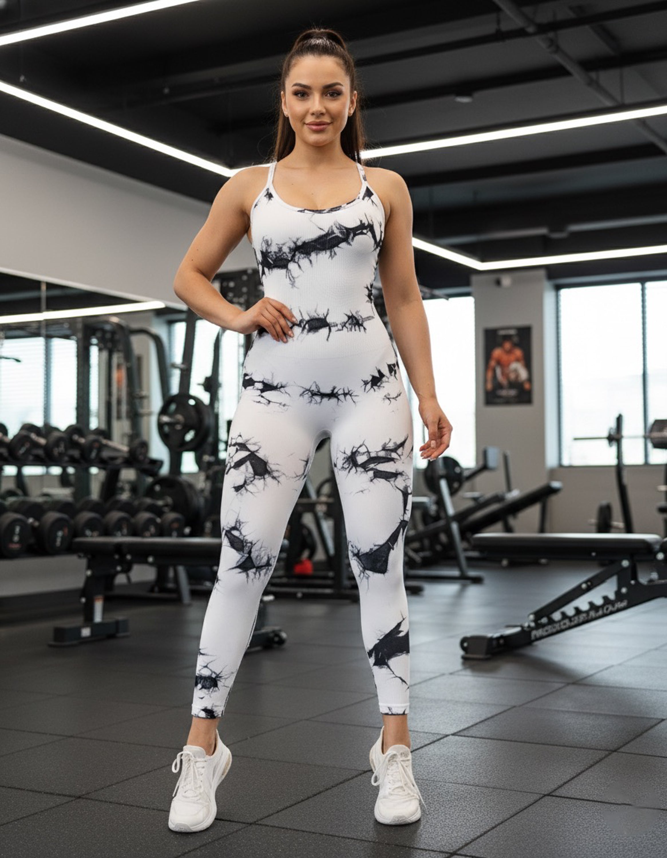 Enterito Largo Tie Dye Mujer Deportivo - 60037