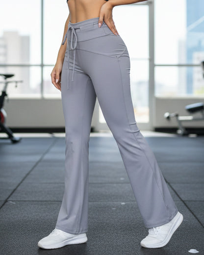 Calza Flare Con Lazo Delantero Moldeador - YK37080