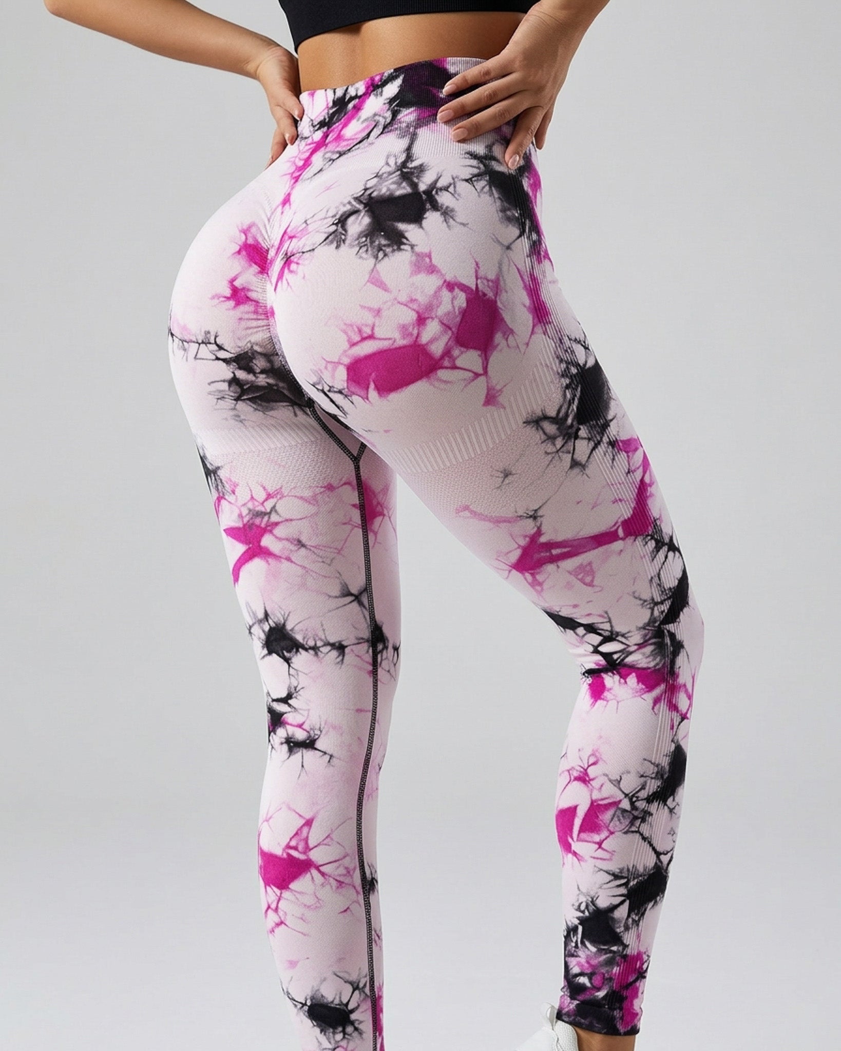 Calzas Deportiva Sin Costura Con Efecto Push Up - bx108