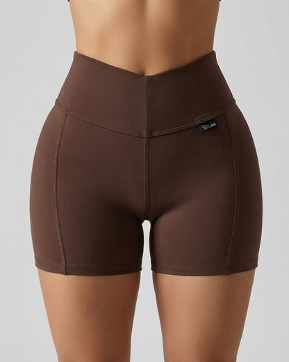 Short Efecto Pum Pum Corazón Realce Extremo y Tiro Alto - A351