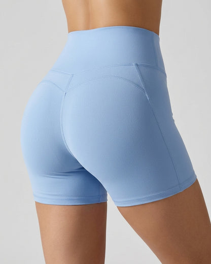 Short Efecto Pum Pum Corazón Realce Extremo y Tiro Alto - A351