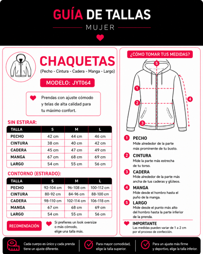 Chaqueta Fitness Mujer Ajustada Con Capucha y Bolsillos - JYT064