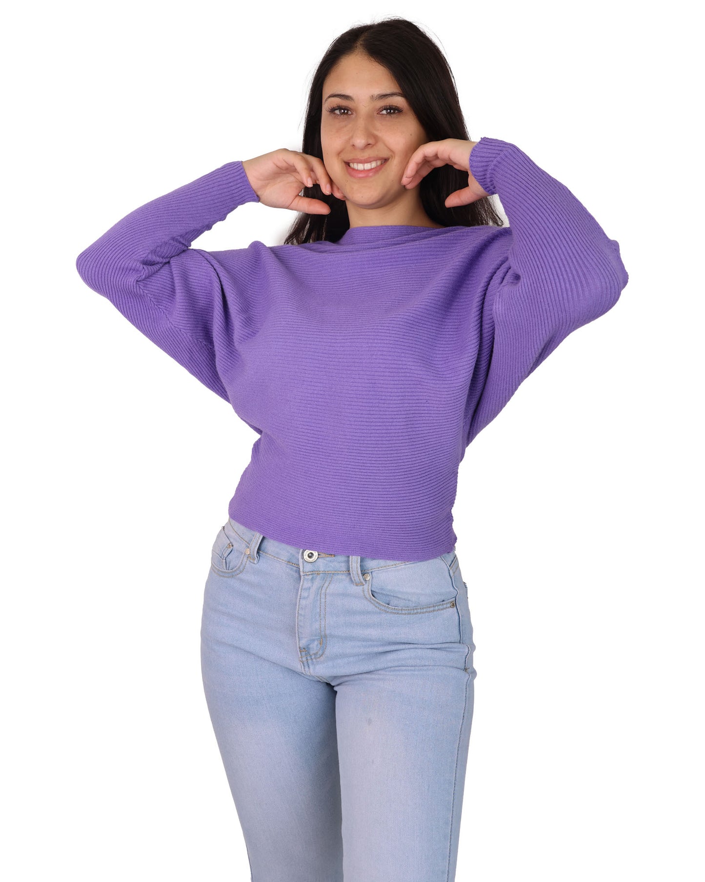 Sweater Mujer manga murcielago