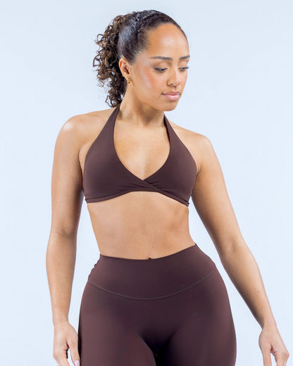 Peto Top Deportivo Mujer Origin Sujetador Halter - FX25