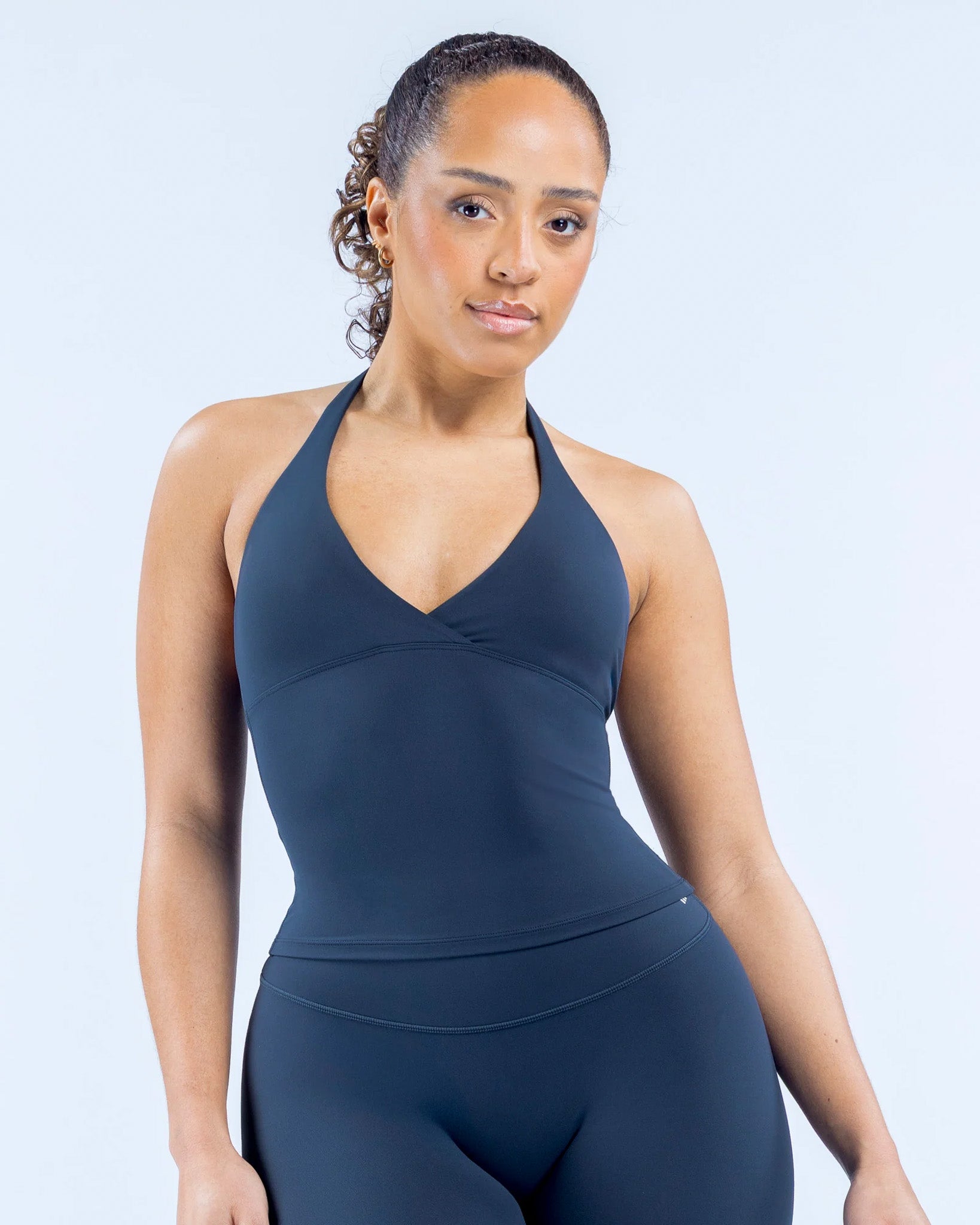 Top Peto Deportivo Mujer Origin Halter Escote V - FX24