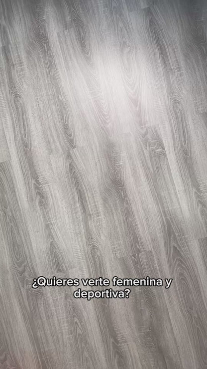 Enterizo Falda Short con bolsillo Lateral Silueta Fresca - YK37089