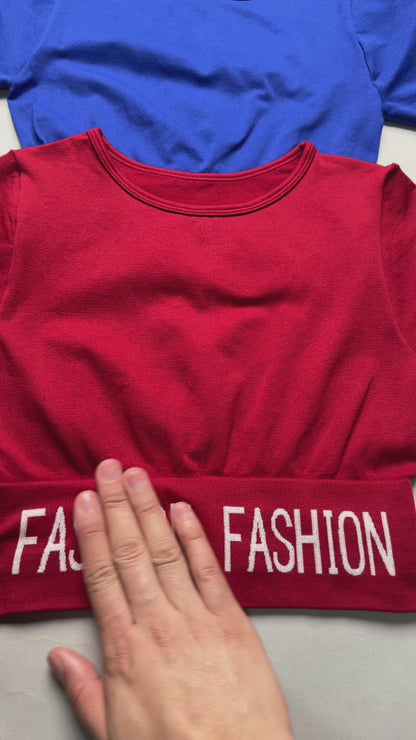 Conjunto Largo Gym Deportiva Polera Y Calza Push Up - Hy11