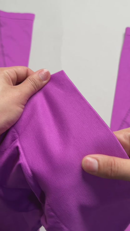 Calza flare push up -YJ130