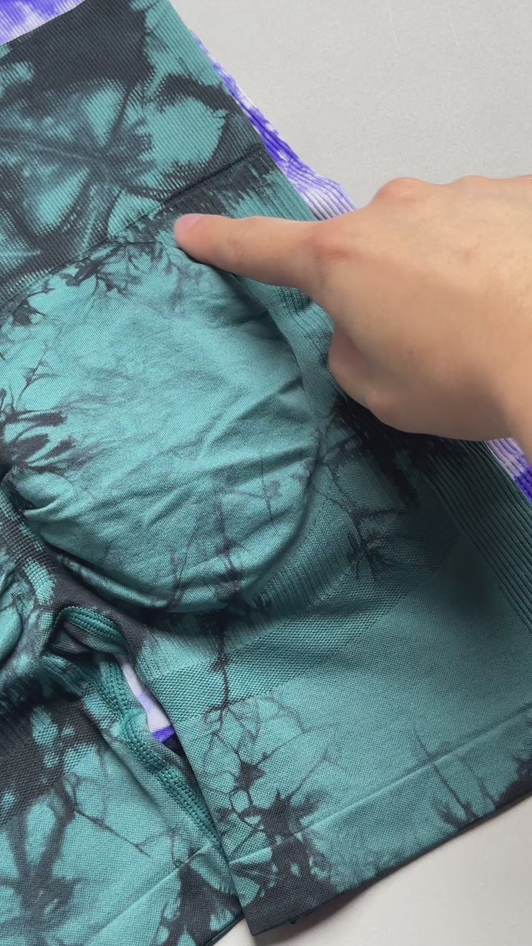 Short tie dye Alta calidad Levanta cola - QY01DK