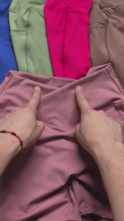 Short con Push Up y en V-Flow Sensual - A328