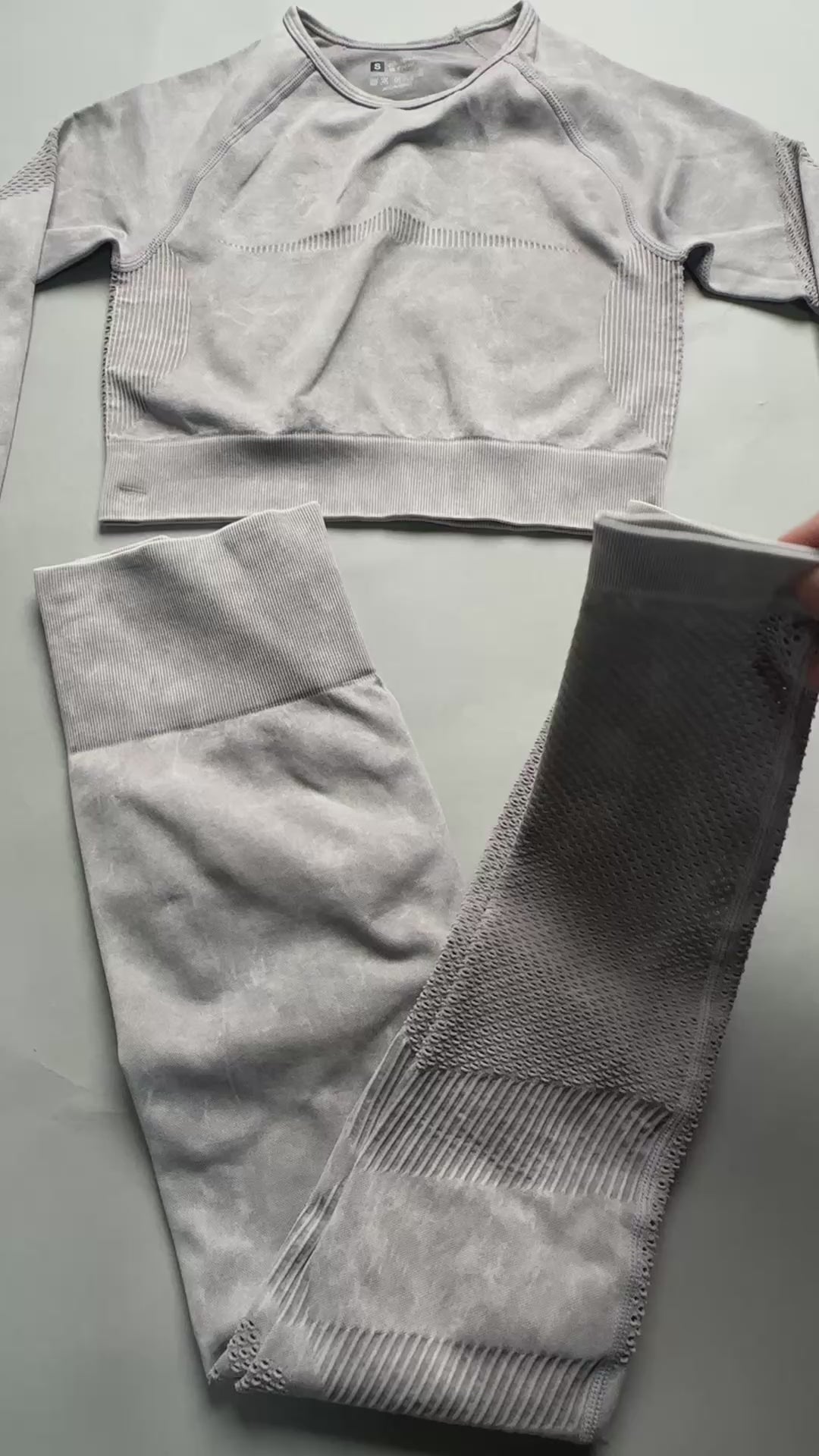 Conjunto Deportivo Pre Lavado Fitness Yoga Mujer Premium