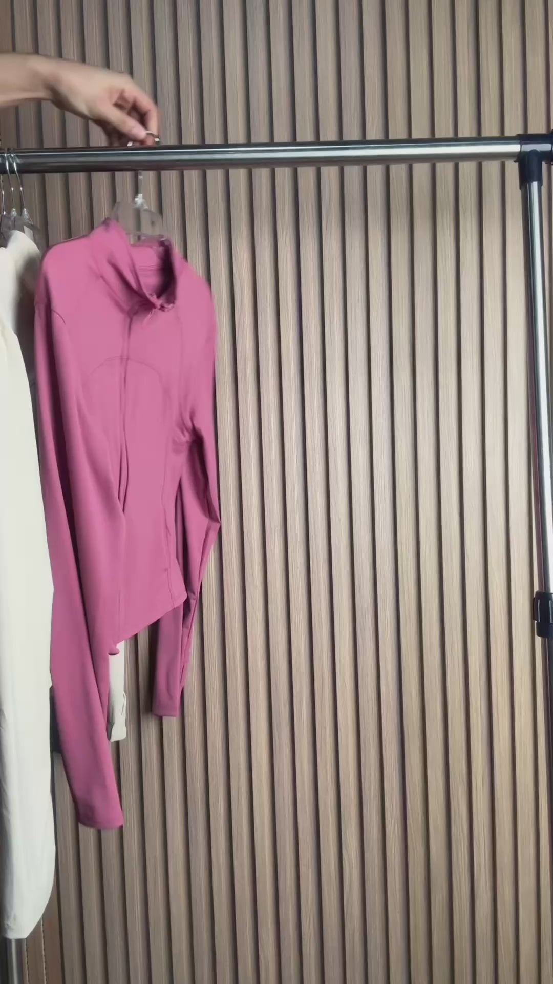 Chaqueta Deportiva Mujer Ajustada Gym Fitness con Bolsillos - JC059019