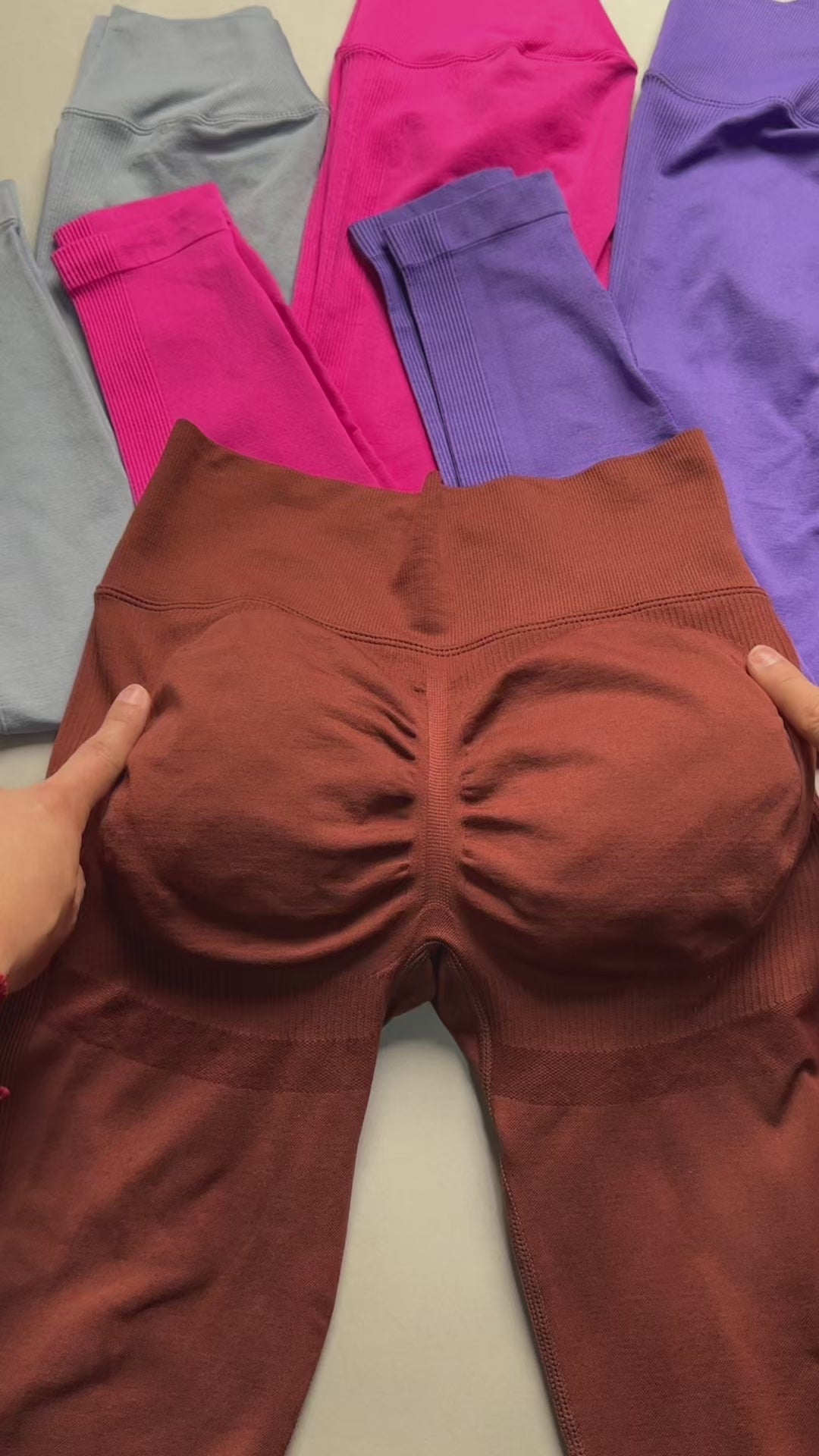 Calza Leggings Deportiva Doble Push Up Pretina Cruzada -hy04