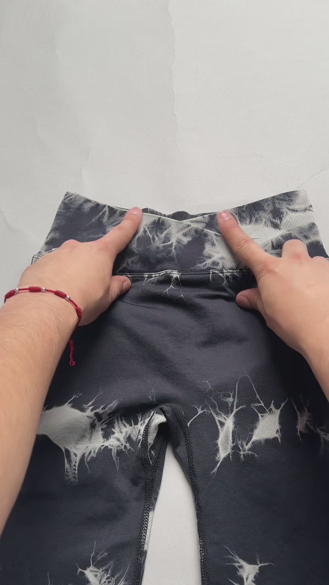 Calza Deportiva Push Up Tie Dye Corte En V