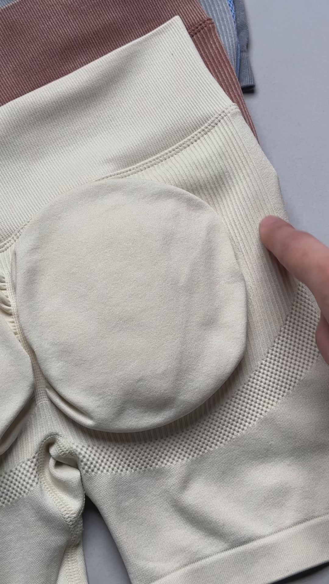 Short Deportivo para Mujer Prelavado con Push Up - YJ276