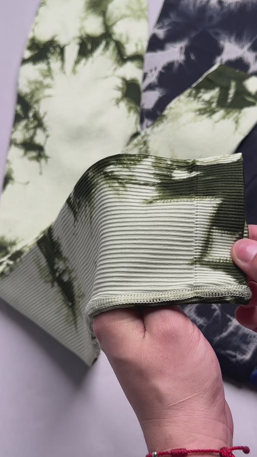 Calza RIB tie dye push up - alta calidad - NK003