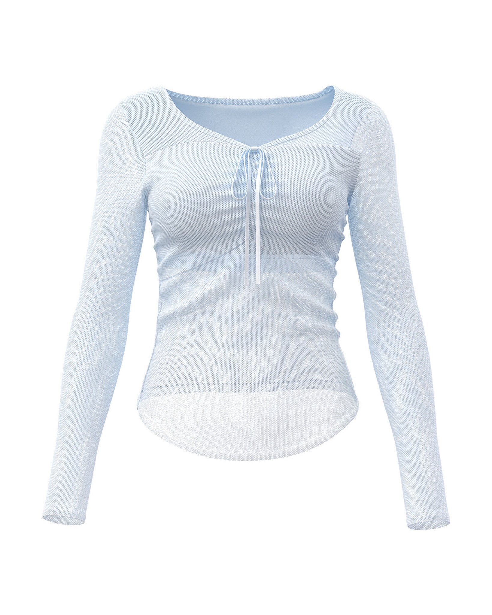 Polera Sport Chic Pro: Manga Tul, Fit y Copa Soft -JYT027