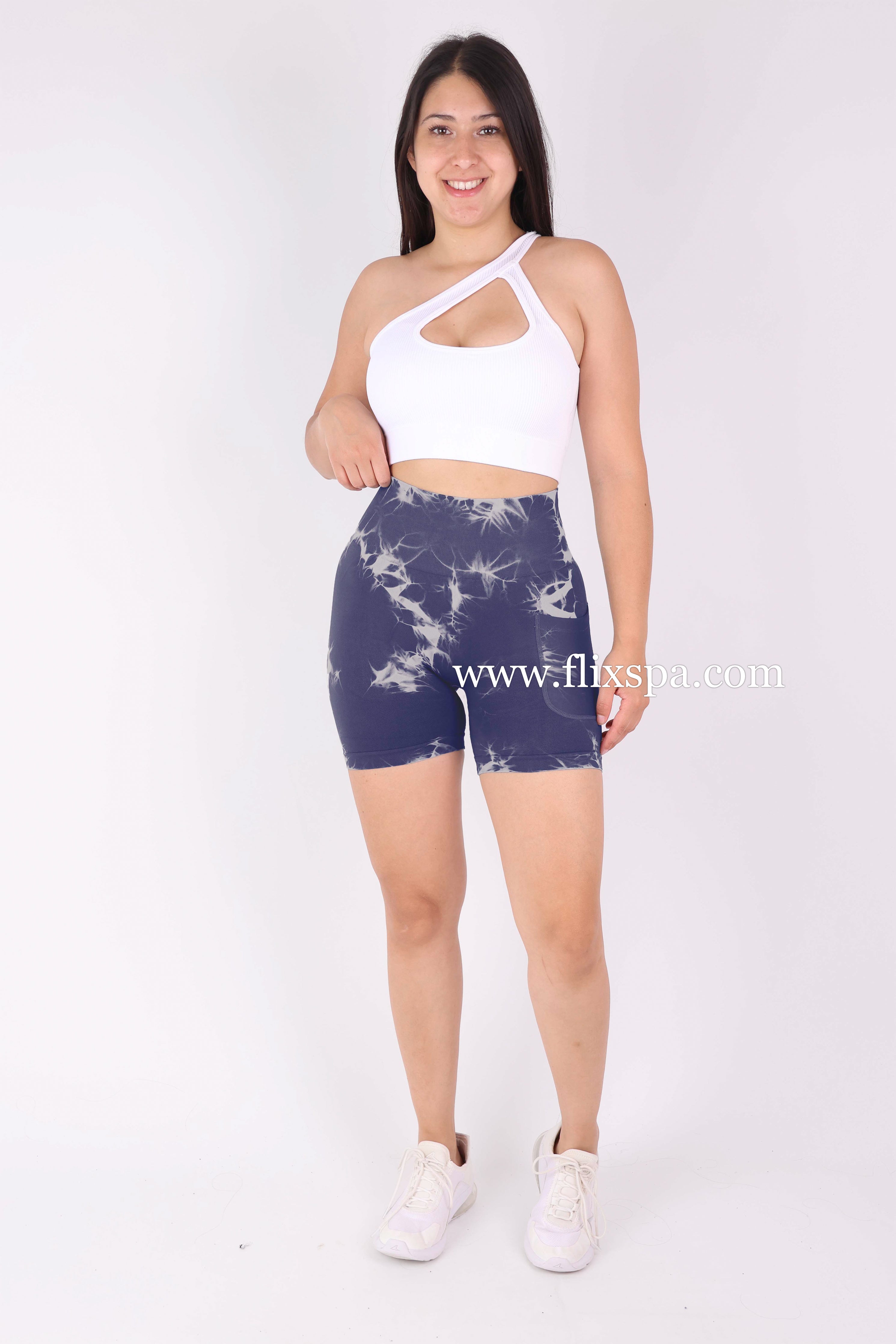 Short tie dye Doble push up - Bolsillo Lateral JLK-77821