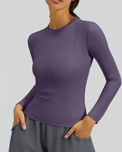 Polera Manga Larga Dry Fit Pro: Calce Slim y Secado Rápido - JYT028