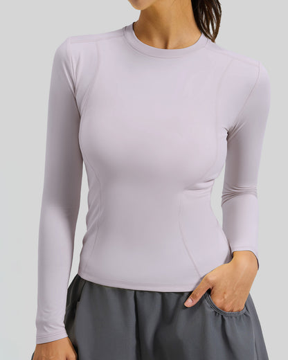 Polera Manga Larga Dry Fit Pro: Calce Slim y Secado Rápido - JYT028