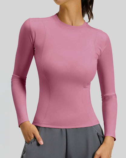 Polera Manga Larga Dry Fit Pro: Calce Slim y Secado Rápido - JYT028