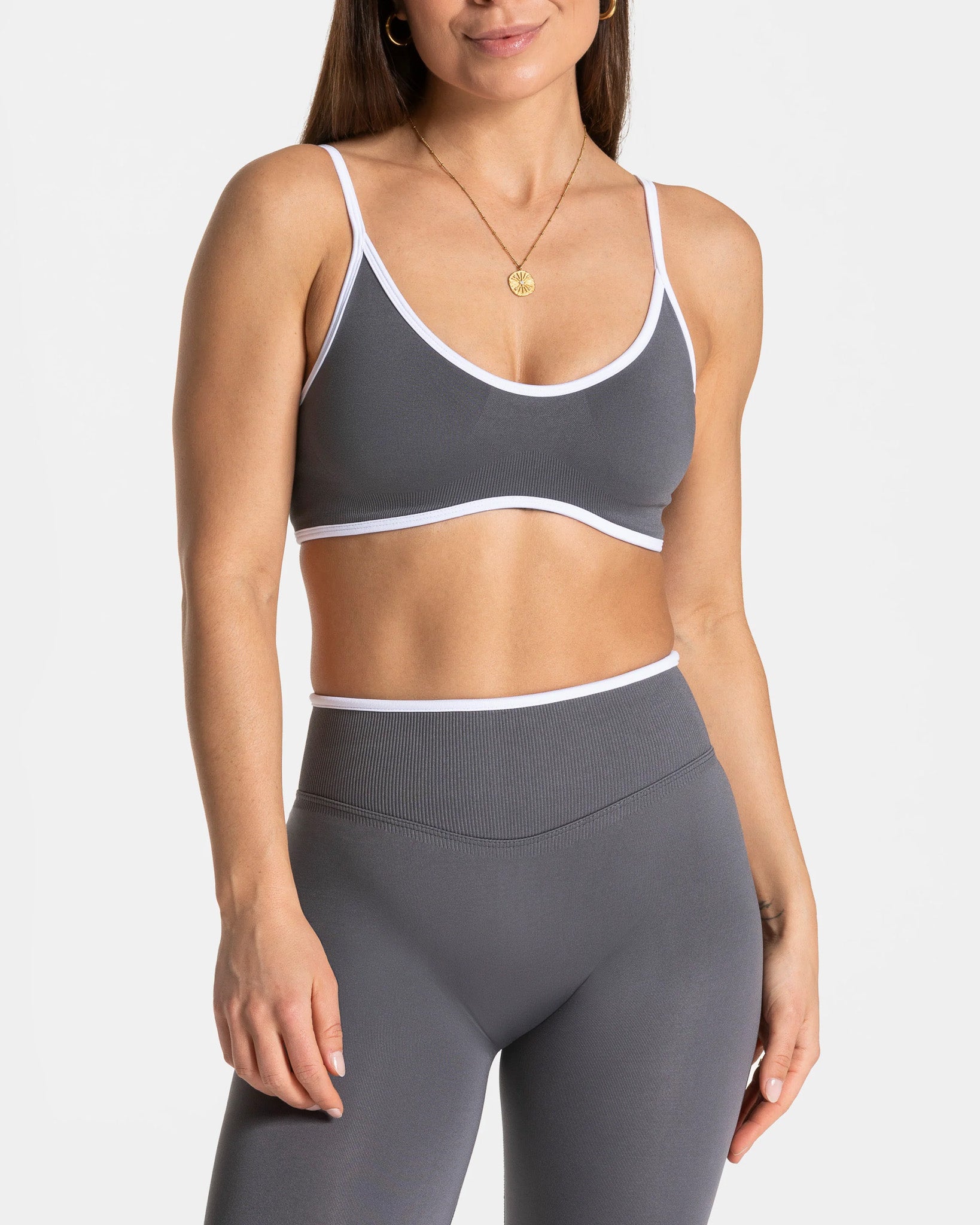 Conjunto Deportivo 2 Piezas Mujer Top Peto y Calza Leggings Gym - FX02