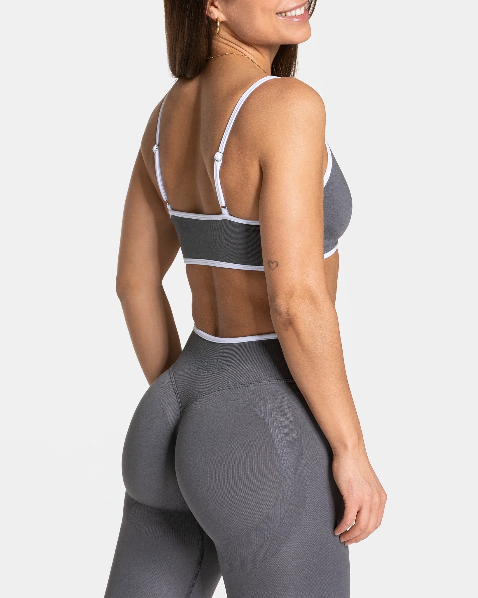 Conjunto Deportivo 2 Piezas Mujer Top Peto y Calza Leggings Gym - FX02