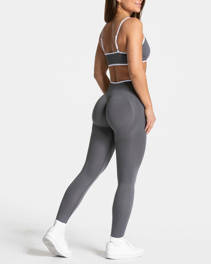 Conjunto Deportivo 2 Piezas Mujer Top Peto y Calza Leggings Gym - FX02