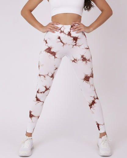 Calza Deportiva Mujer Levanta cola tie dye claro - HY33