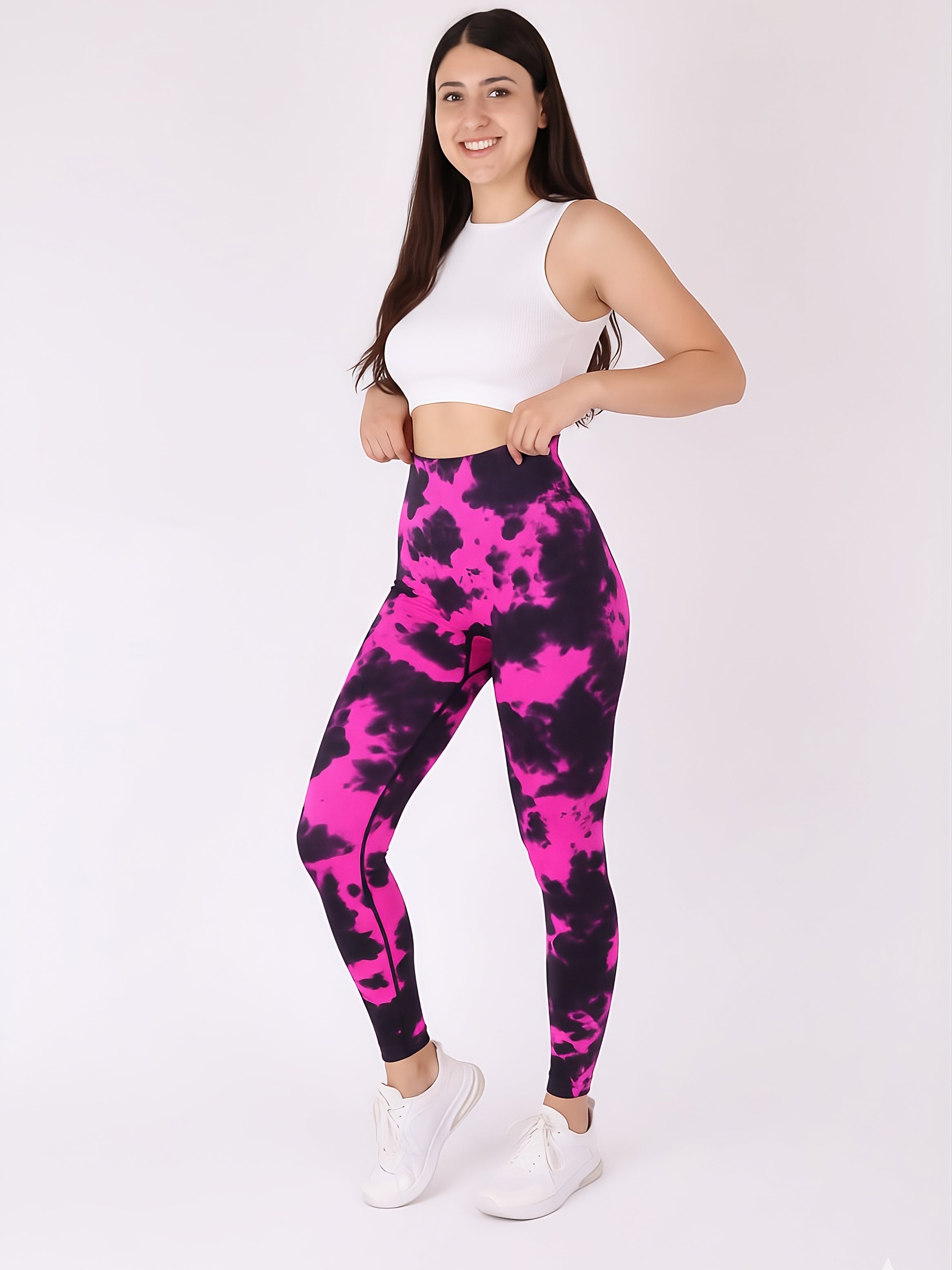 Calza Deportiva Mujer Levanta cola manchada vaquit - HY32