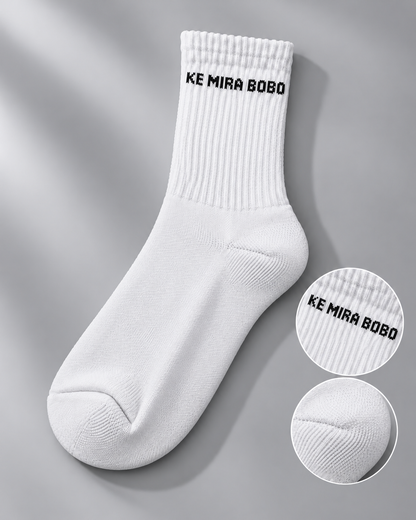 Calcetines Deportivos Ke Mira Bobo - MD56