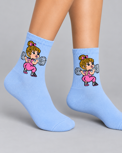 Calcetines Deportivos Chic Squat - MD59