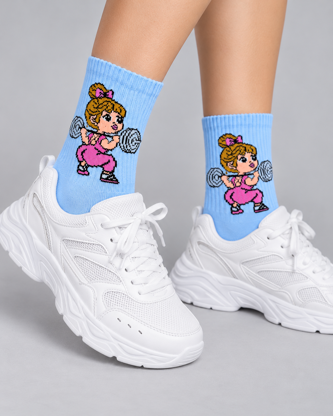 Calcetines Deportivos Chic Squat - MD59