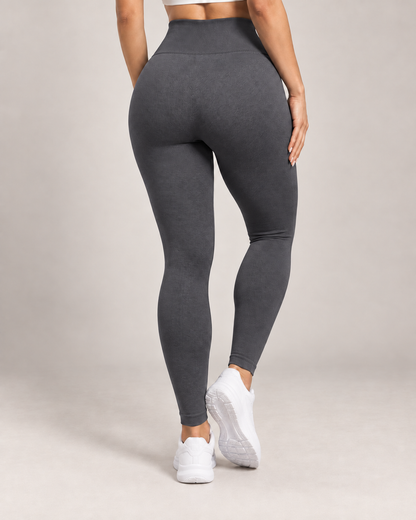 Calza Deportiva Mujer Tiro Alto Compresión Sin Costuras - YJ363
