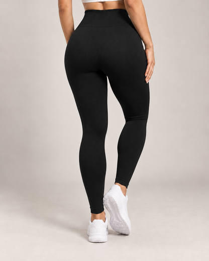 Calza Deportiva Mujer Tiro Alto Compresión Sin Costuras - YJ363
