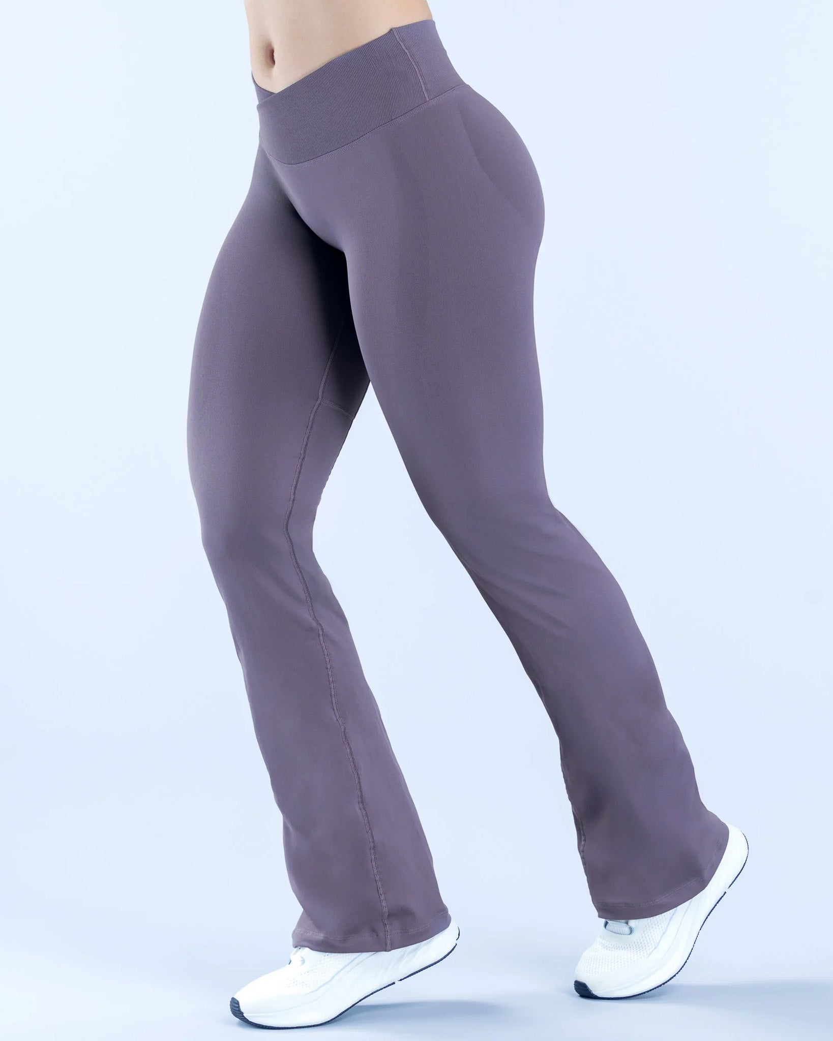 Calza Flare Mujer Vision Cintura V Acampanada Deportiva - FX07