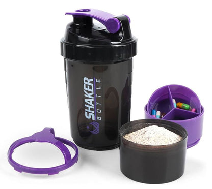 SpiderShake- Bottle Mezclador Portaproteina