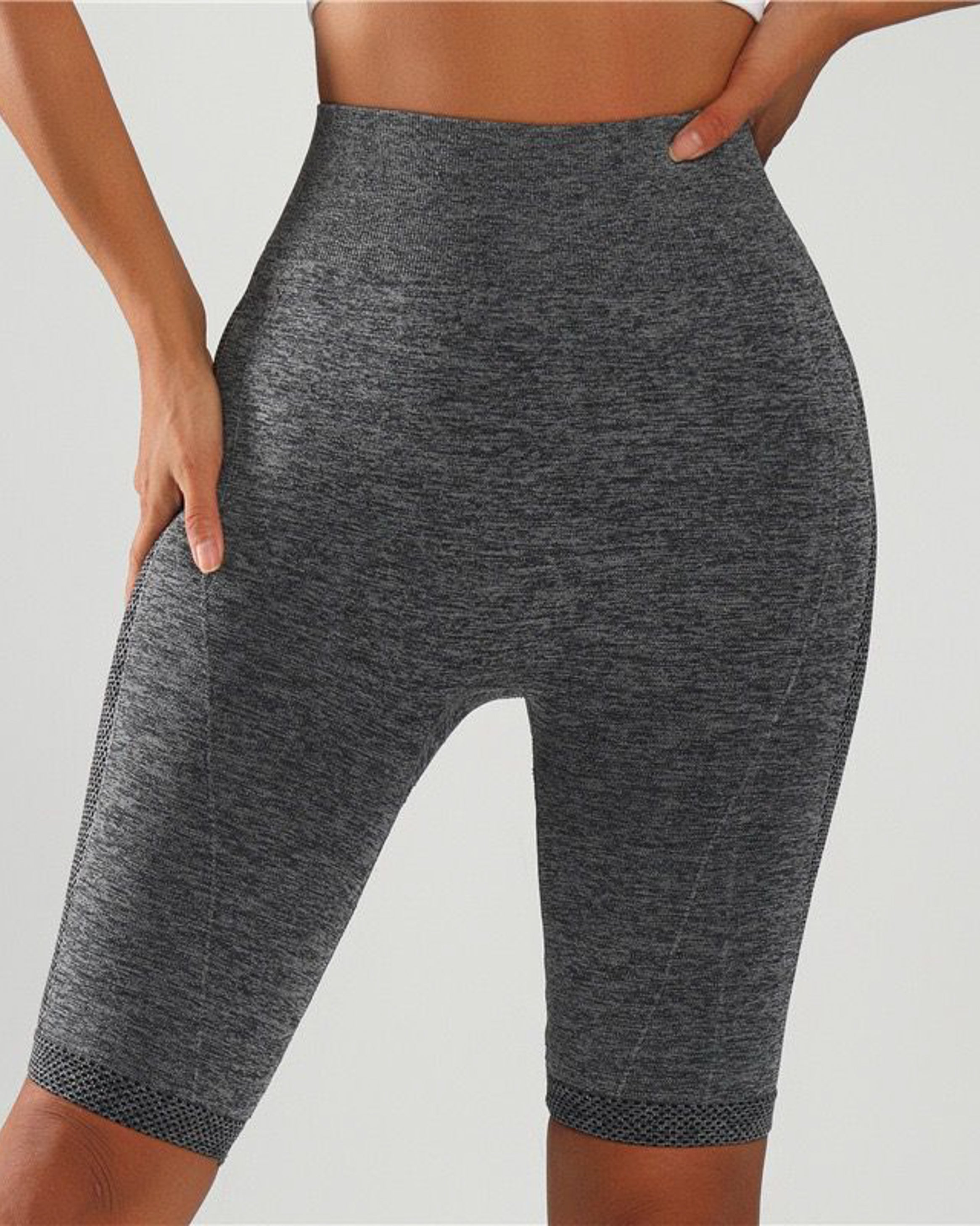 Biker Levanta cola Push Up Jaspeado