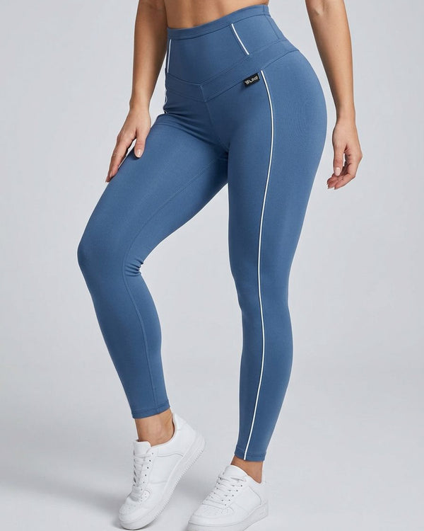 Calza Viral Heart Efecto Push Up Realce Glúteo y Tiro Alto - A355