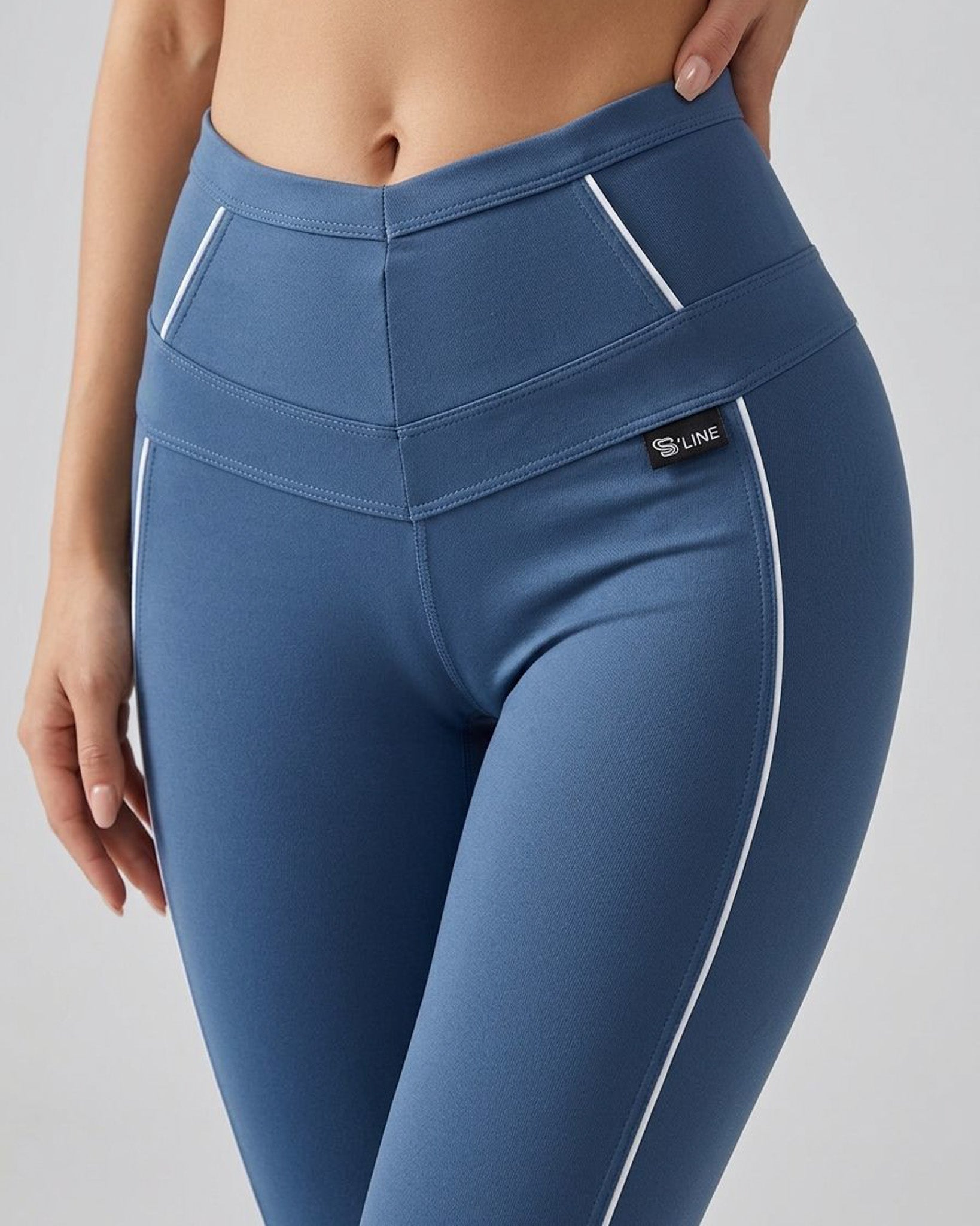 Calza Viral Heart Efecto Push Up Realce Glúteo y Tiro Alto - A355