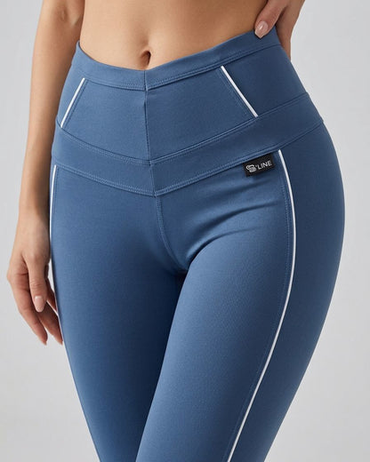 Calza Viral Heart Efecto Push Up Realce Glúteo y Tiro Alto - A355