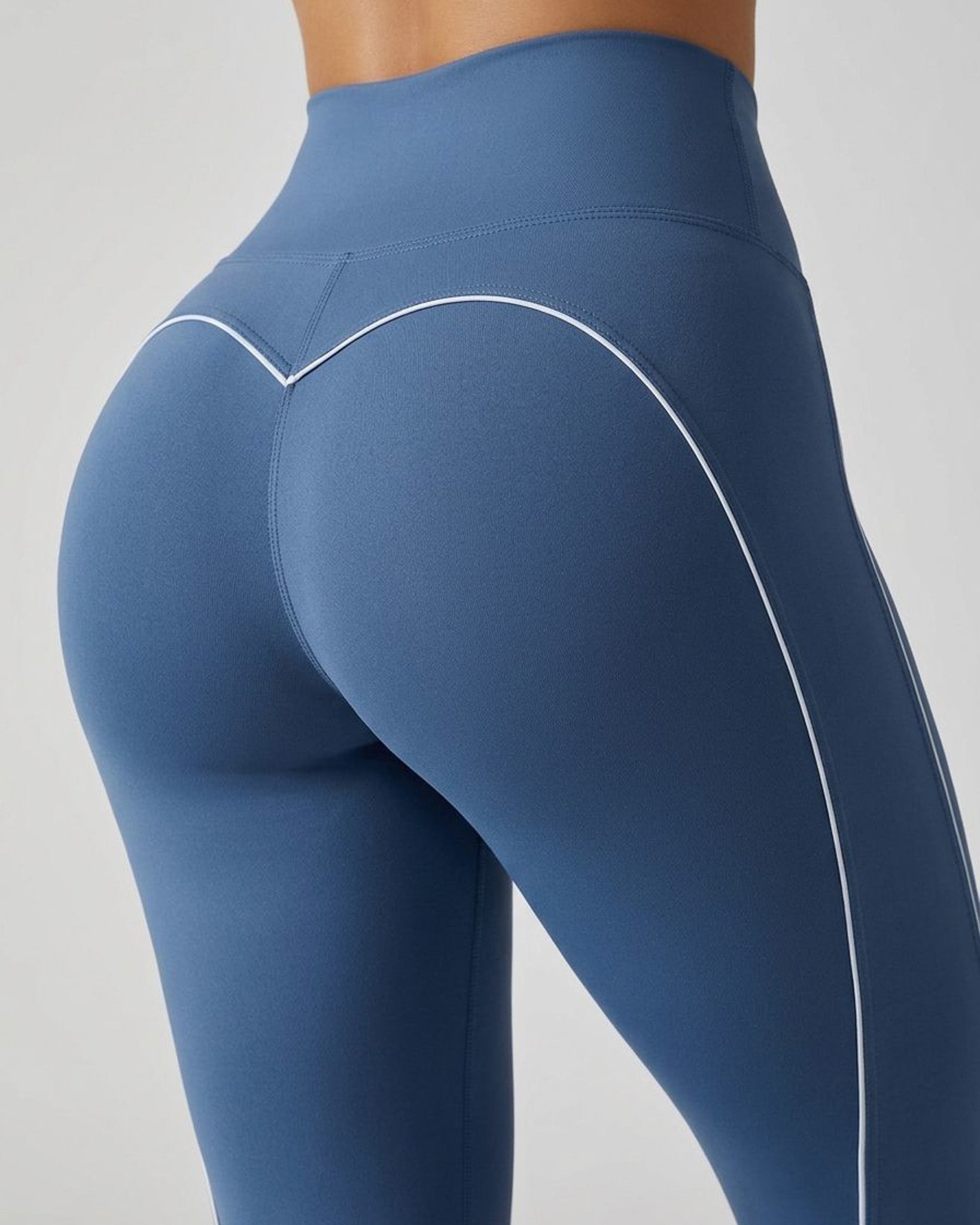 Calza Viral Heart Efecto Push Up Realce Glúteo y Tiro Alto - A355