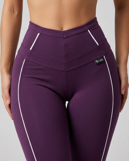 Calza Viral Heart Efecto Push Up Realce Glúteo y Tiro Alto - A355