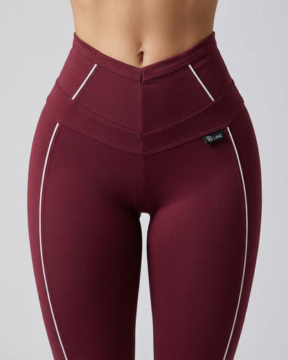 Calza Viral Heart Efecto Push Up Realce Glúteo y Tiro Alto - A355