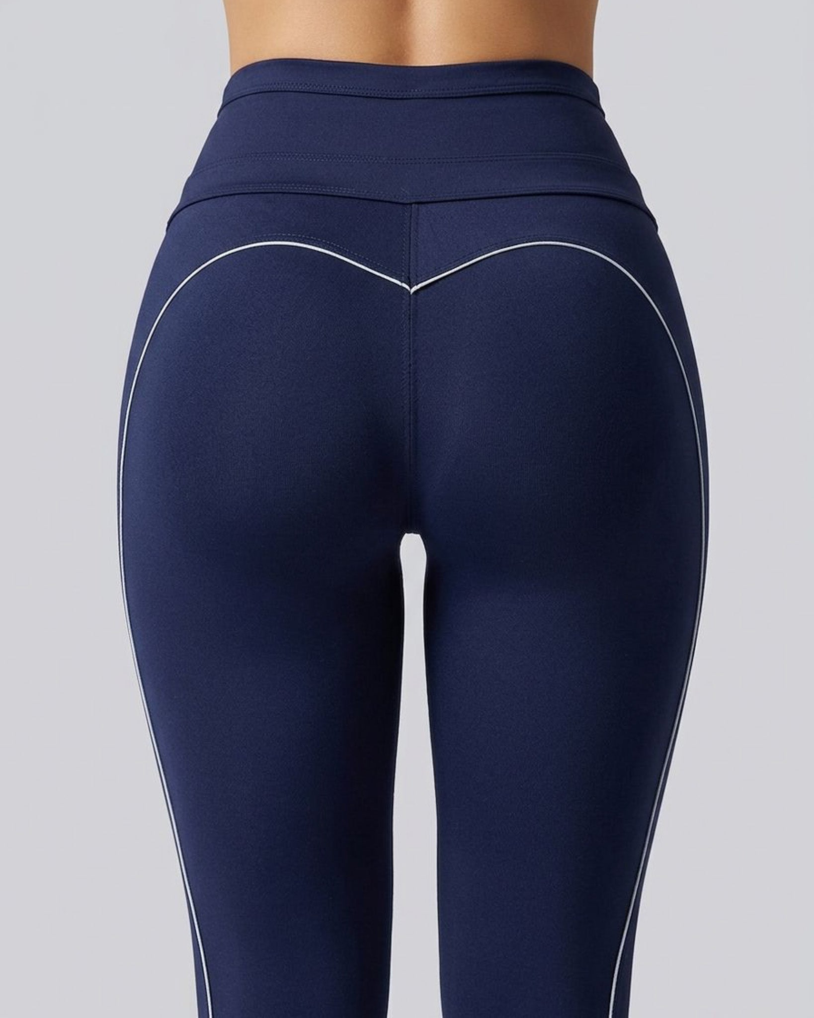 Calza Viral Heart Efecto Push Up Realce Glúteo y Tiro Alto - A355