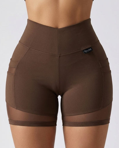 Short Suplex Vanguard - Malla, Bolsillo Pro y Efecto Push Up - A349