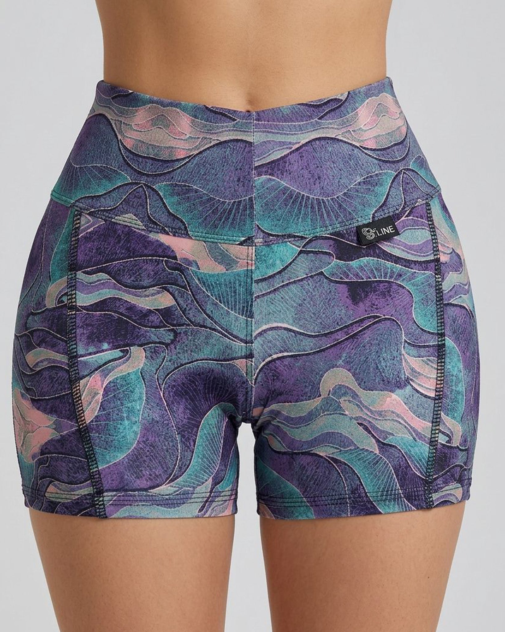 Short Suplex Moldeador Estampado Exclusivo y Efecto Push Up - A353