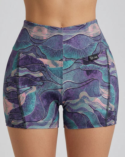 Short Suplex Moldeador Estampado Exclusivo y Efecto Push Up - A353